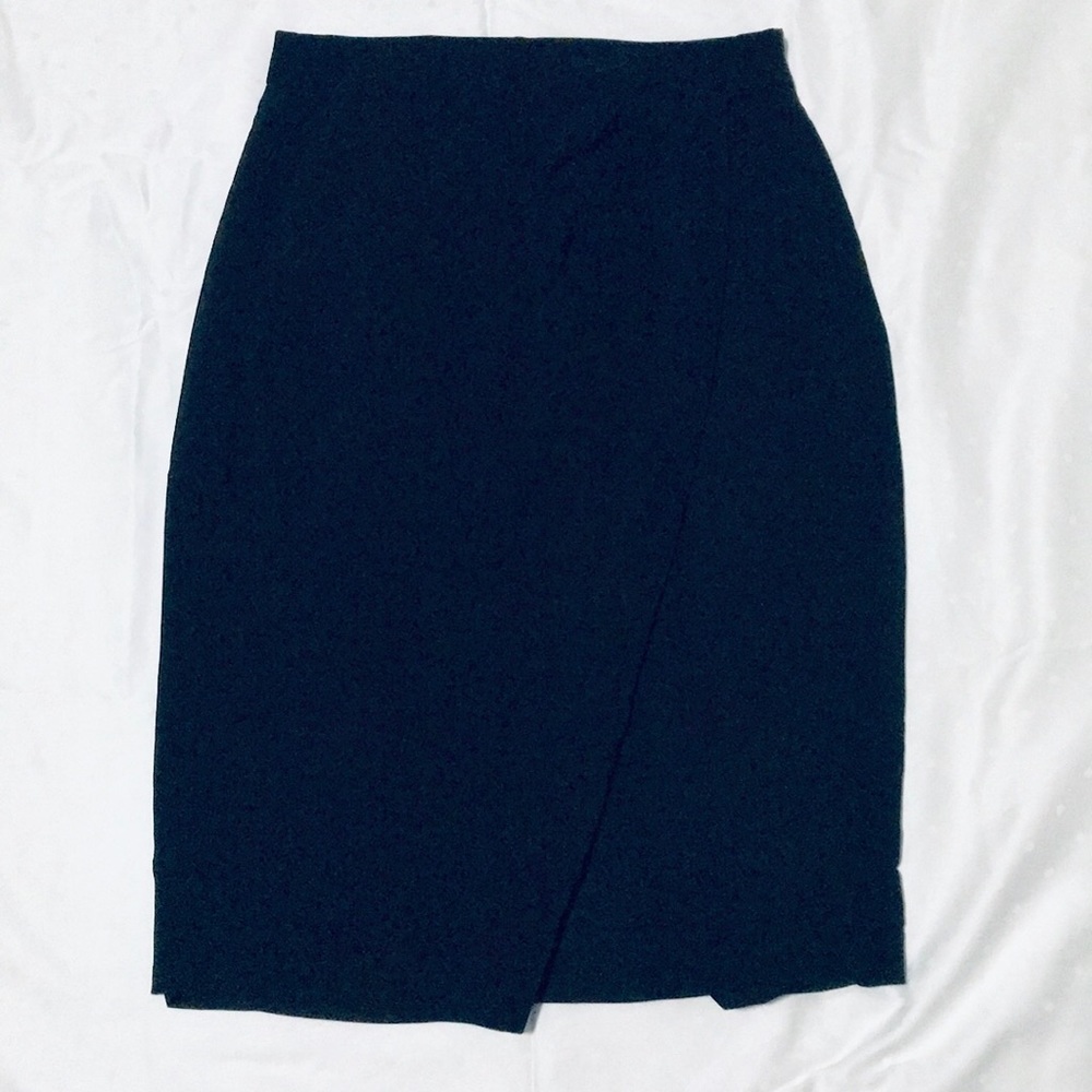 Banana Republic Sloan fit cross over pencil skirt